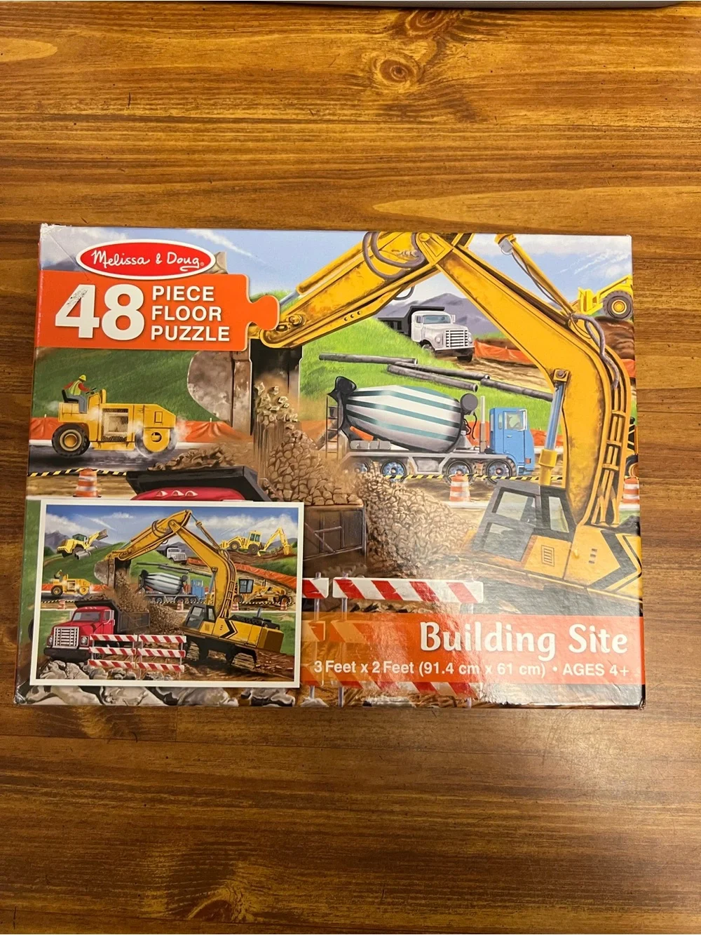 Melissa & Doug Building Site 48-Piece Floor Puzzle